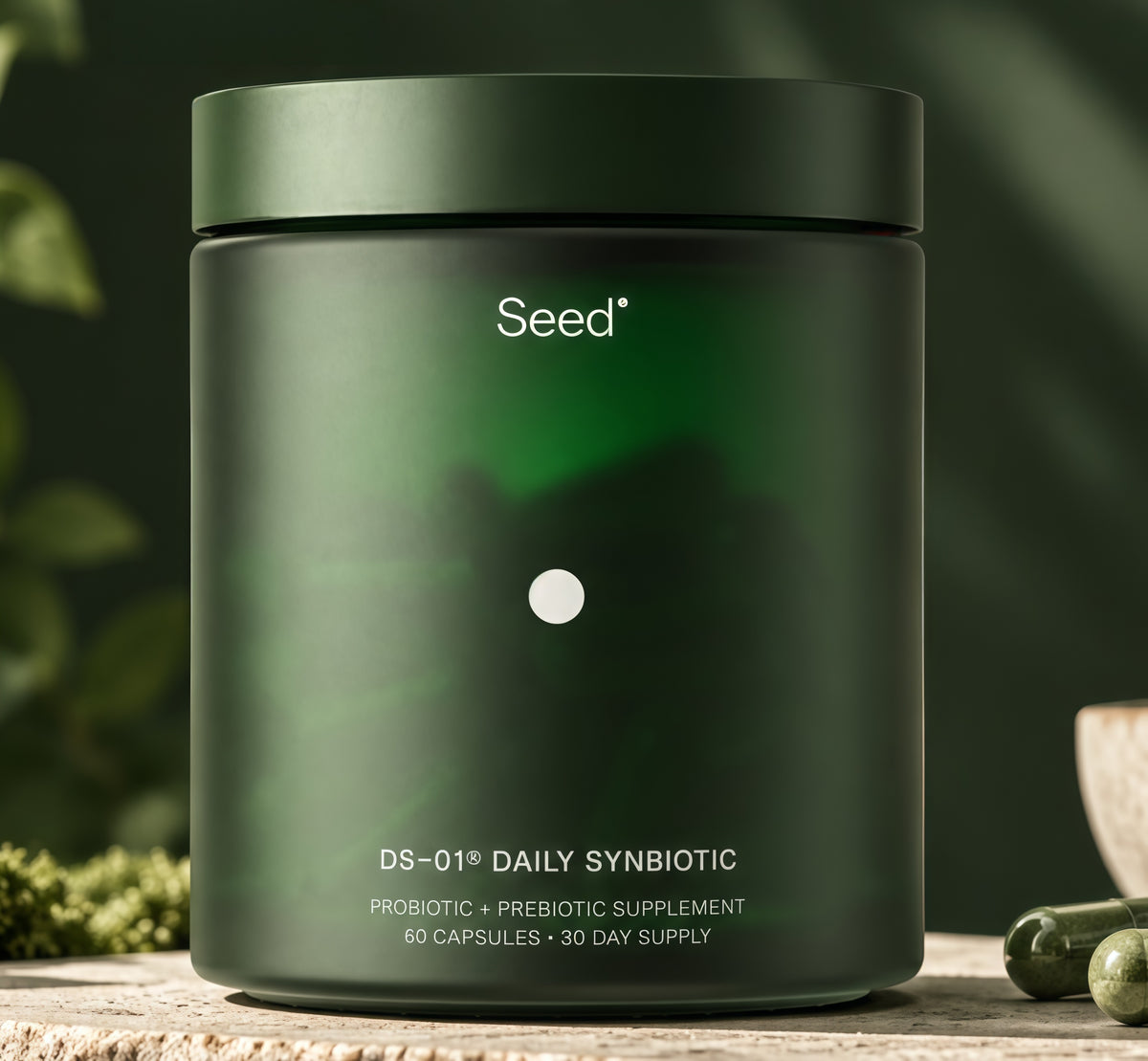 Seed DS-01® Daily Synbiotic-24-Strain Probiotic + Prebiotic for Daily Gut Health